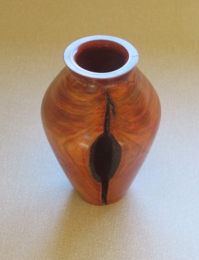 Cherry vase by Dean Carter